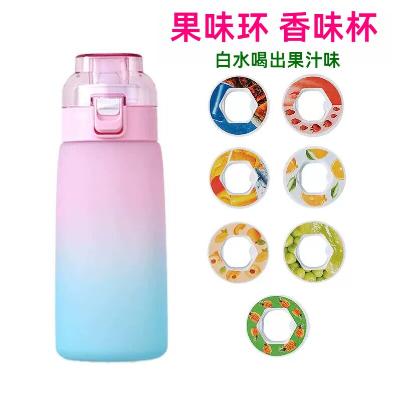 水果味玩味杯香味环水杯儿童运动图片