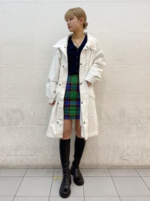 Baycrews休闲风衣立领宽松宽松