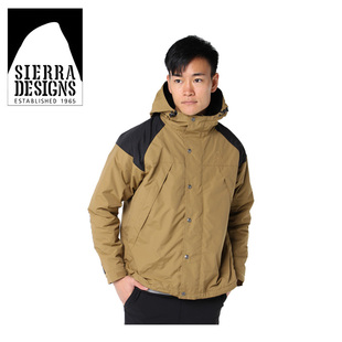 SIERRA DESIGNS日版男户外防水防风夹克休闲登山服冲锋衣摇粒绒里