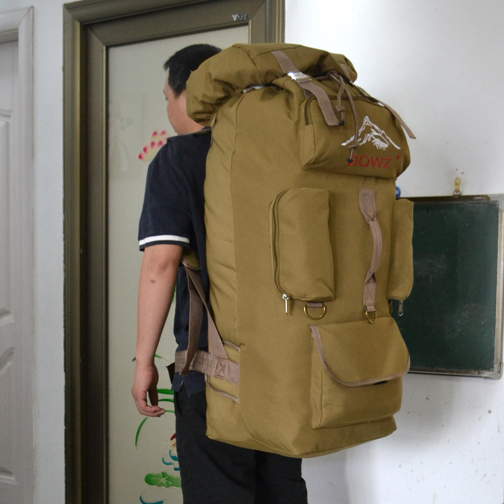 150升背包防水多功能超大容量行李户外背包男旅行双背打工搬家包