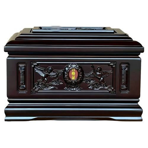 骨灰盒高档寿盒棺材榫卯结构实木