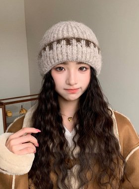 2026新高级感针织毛线帽女秋冬季
