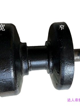 农用机械农夫支重轮502拖拉机耕田机负载轮连体滚轮履带式旋耕机