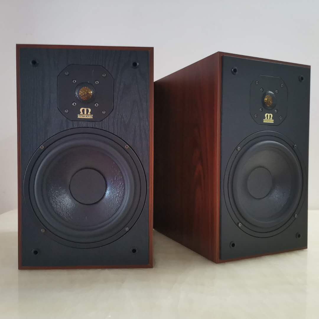 丹麦原装皇冠猛牌钛金8寸书架音响家庭高保真发烧hifi无源音箱