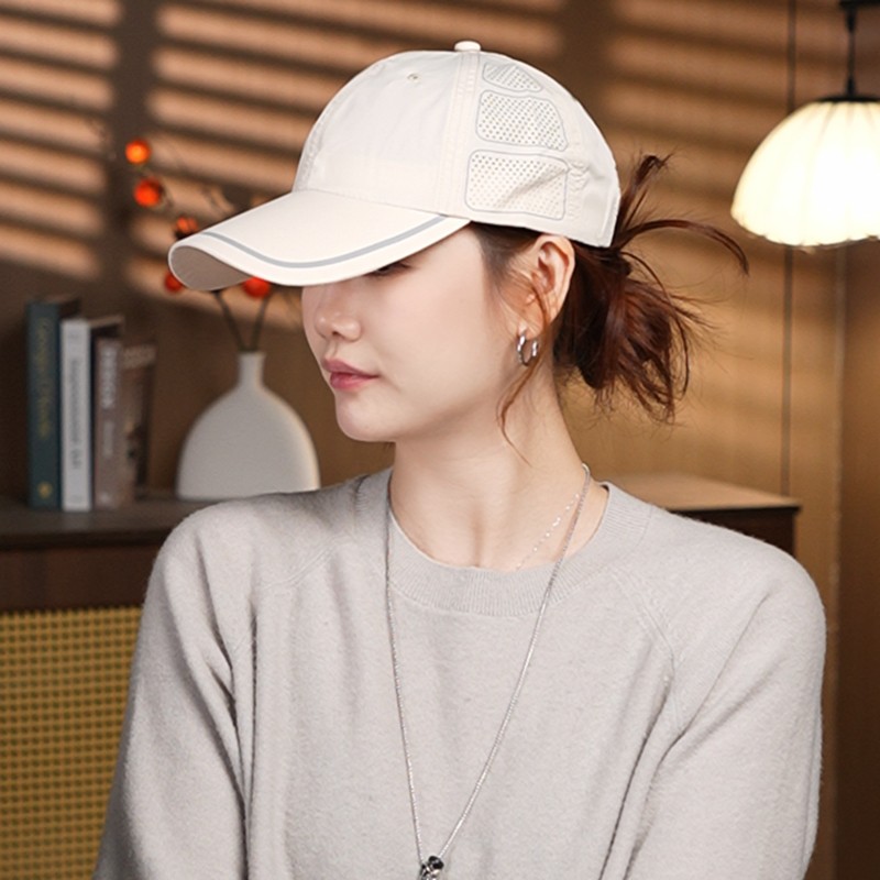 夏季户外网眼速干防晒遮阳帽男女
