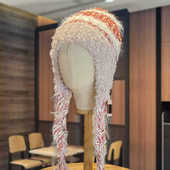 可爱加厚毛绒毛线帽子女秋冬保暖护耳包头针织帽百搭显脸小雷锋帽