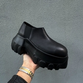 10CM内外极限增高大头德比鞋 新款 低帮厚底R0欧洲站潮章鱼底男女鞋