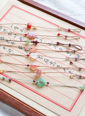 原创手工编绳手链细简约百搭