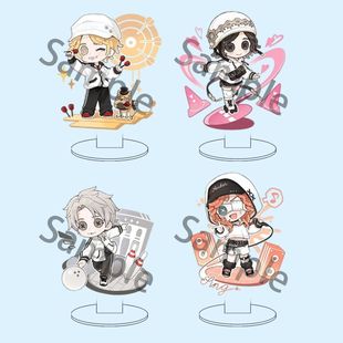 同人谷第五人格联动round1周边入殓师舞女邮差弓箭手Q版自制