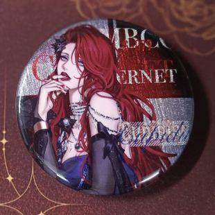 无期迷途周边卡门奈特同人58mm吧唧徽章谷子