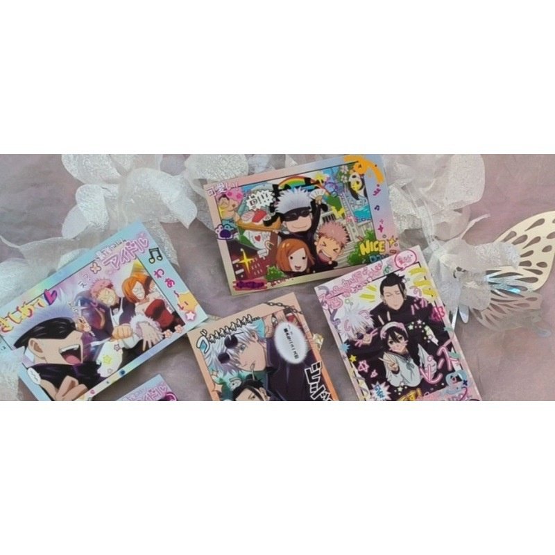 同人谷咒术回战五条悟伏黑惠夏油杰钉崎野蔷薇拍立得3寸小卡动漫,模玩/动漫/周边/娃圈三坑/桌游,动漫挂件/文具,淘宝优惠券,粉丝福利购,淘宝优惠卷