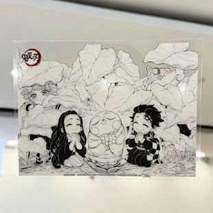 鬼灭之刃特典 时透无一郎亚克力透卡礼物痛包装饰谷子自制