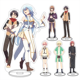 同人谷身为魔族 亚克力大立牌 我想向勇者小队可爱女孩告白
