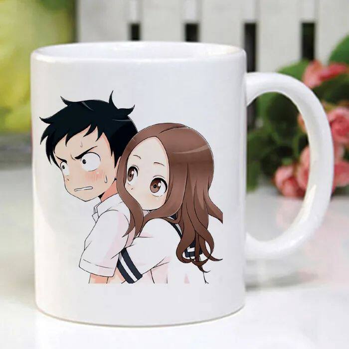 擅长捉弄高木同学周边6马克杯二次元动漫周边水杯陶瓷杯图片