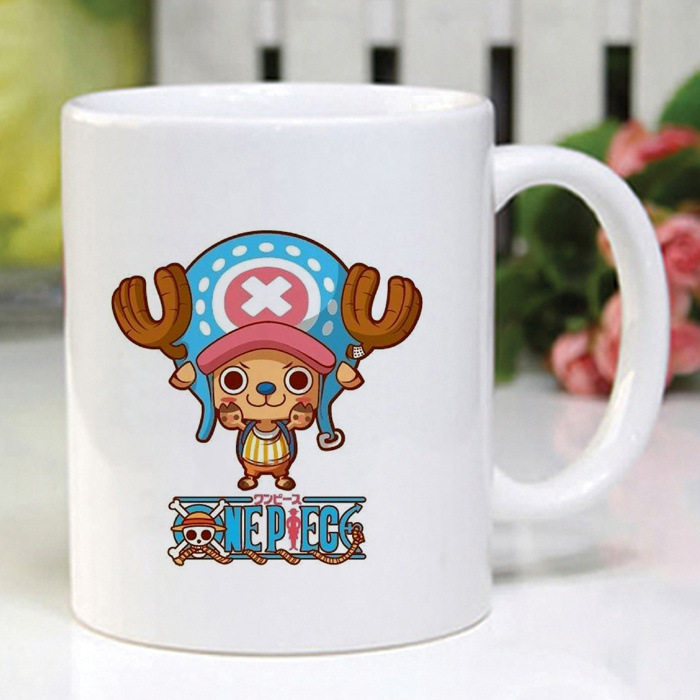 海贼王周边创意水杯动漫杯子乔巴陶瓷二次元马克杯cos生日礼物