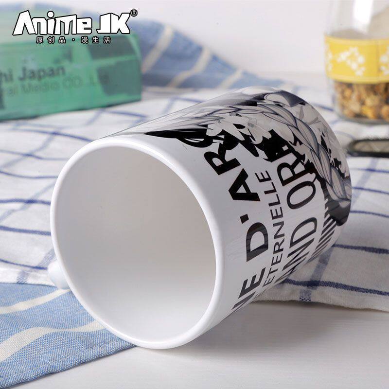 影月流动漫周边fate apocrypha贞德次元陶瓷水杯子马克杯