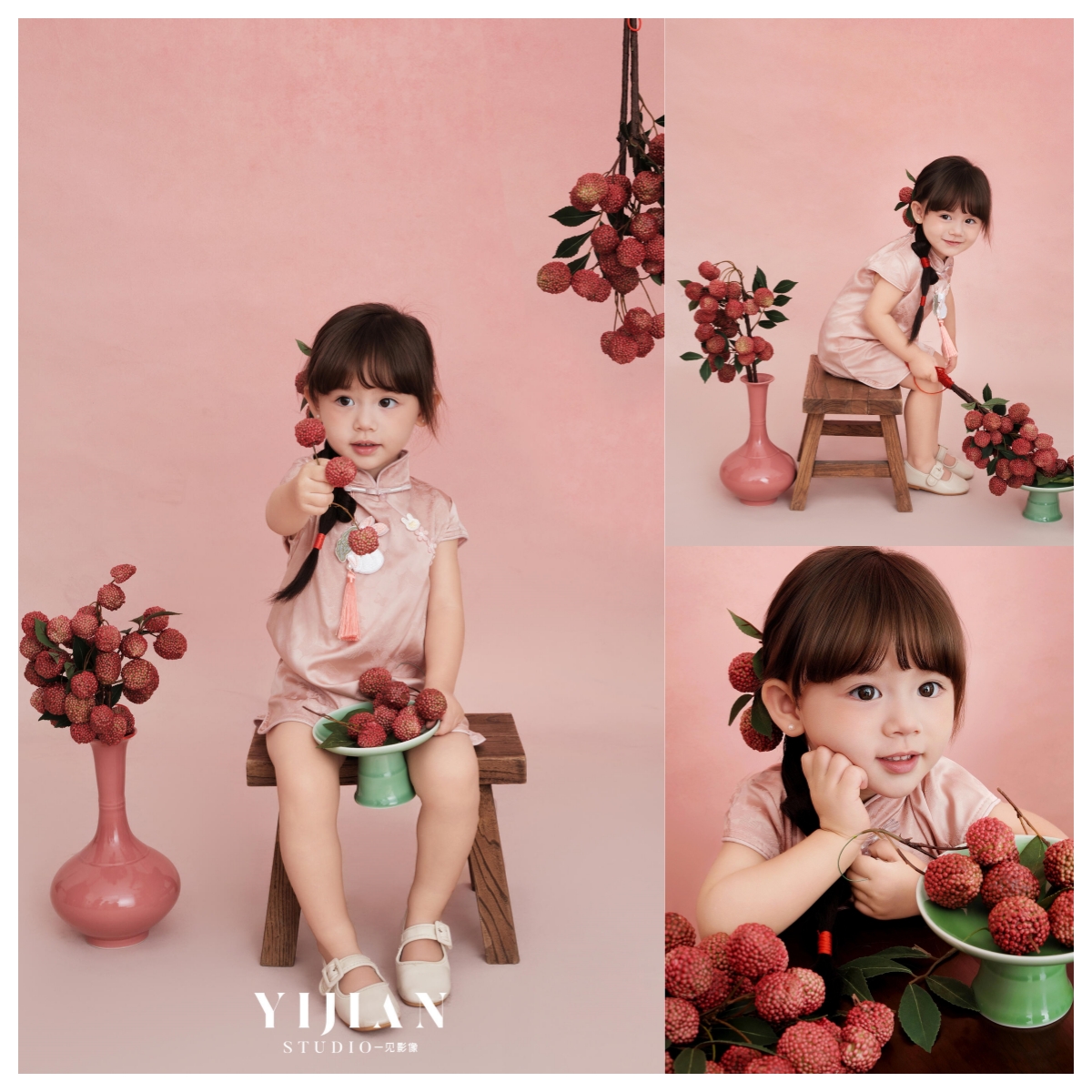 儿童摄影服装影楼拍照主题古风