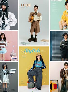 LOOK大童艺术照摄影服成人礼服装