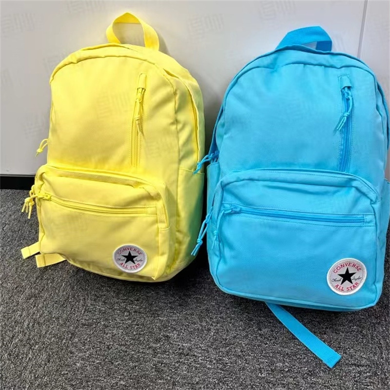Converse匡威男女小书包柠檬冰沙黄色青绿色双肩背包CV2533210PS