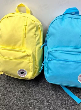Converse匡威男女小书包柠檬冰沙黄色青绿色双肩背包CV2533210PS