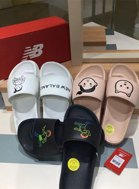 NewBalance X Noritake联名情侣小人头拖鞋SMF/SWF200NW//NP/NB