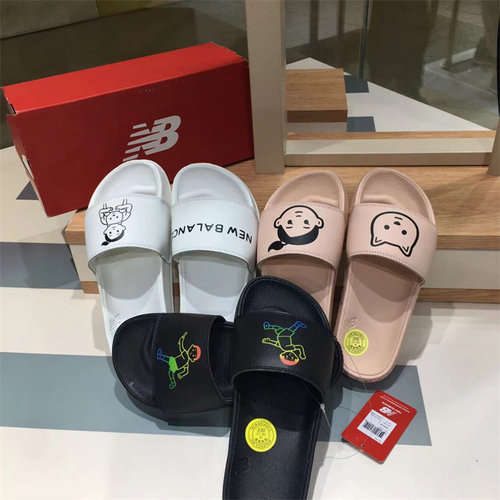 NewBalance X Noritake联名情侣小人头拖鞋SMF/SWF200NW//NP/NB