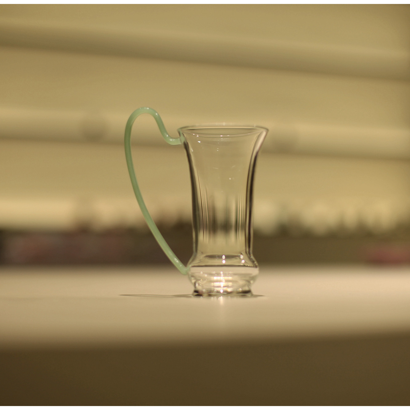 |工匠家品|提耳绿茶品鉴杯 玻璃茶杯 花茶杯 高硼硅高透玻璃图片