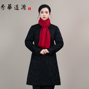 围巾『天然棉麻』新冬款围巾保暖围脖搭配太极服武术表演服