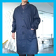 纯棉蓝大褂工作服男长款 劳保服全棉棉布医用白大褂实验服工装 定制