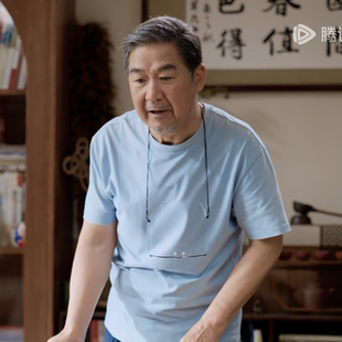 我的后半生沈卓然张国立同款T恤男重磅纯棉纯色情侣短袖打底衫男