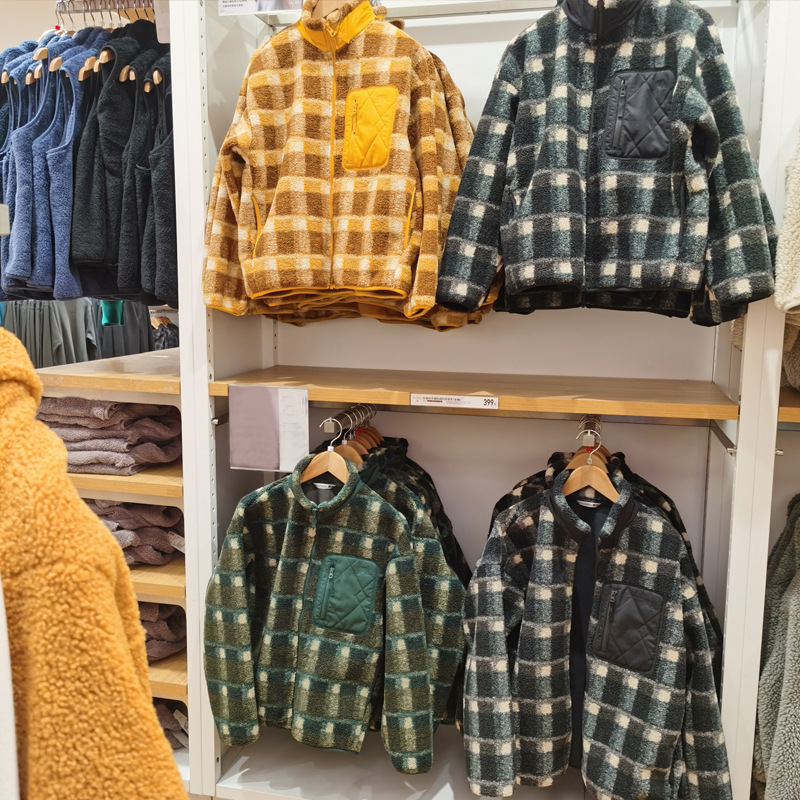 亦舞之城秦岚张云琪谭思婷同款仿羊羔绒摇粒绒拉链连帽毛外套秋冬