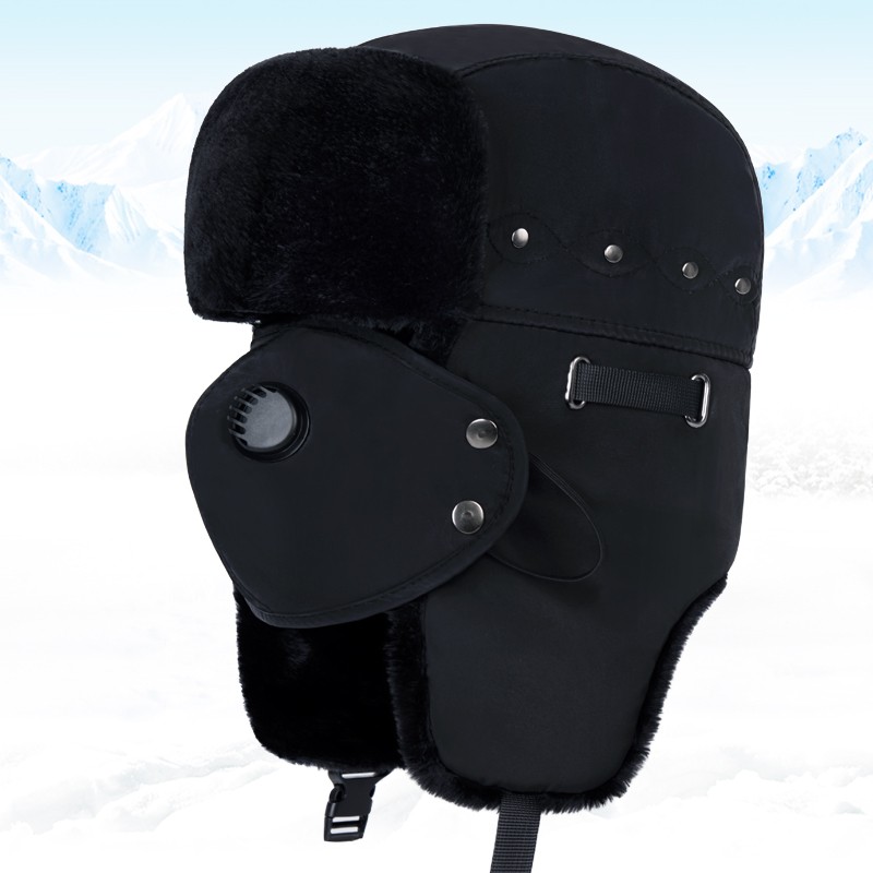 新款男冬季保暖雷锋帽加绒加厚防寒防风户外骑车护耳东北滑雪棉帽,服饰配件/皮带/帽子/围巾,帽子,淘宝优惠券,粉丝福利购,淘宝优惠卷