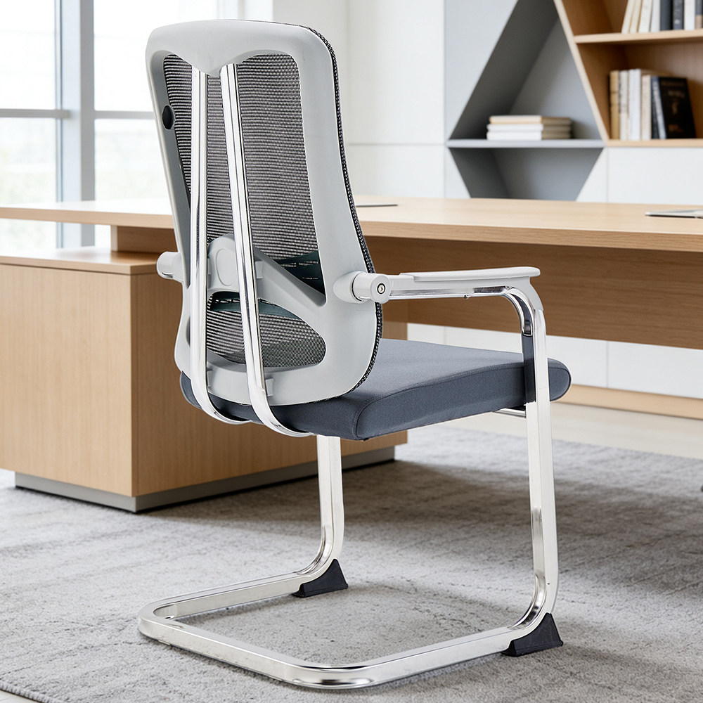 电脑椅家用舒适透气护腰靠背椅办公椅会议室椅子书房学习椅网布椅