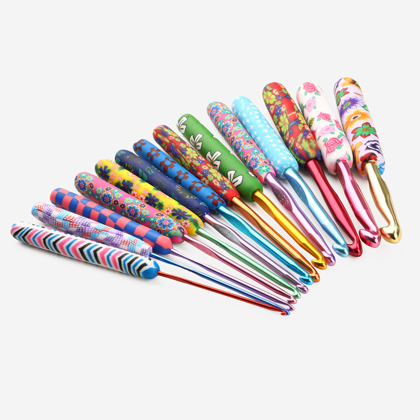 朗恩软陶加长款软柄钩针迷你阿富汗彩色铝钩针钩玩偶包包围巾,居家布艺,其他/配件/DIY/缝纫,淘宝优惠券,粉丝福利购,淘宝优惠卷