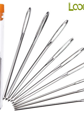 手工编织工具不锈钢缝合针毛线针大孔针绣花针塑料麻花针编织工具