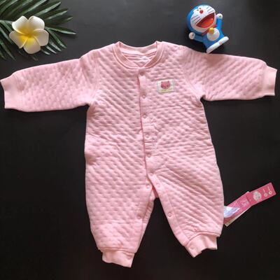 乐友greatbaby女童对襟连身衣保暖衣66（有浮土）