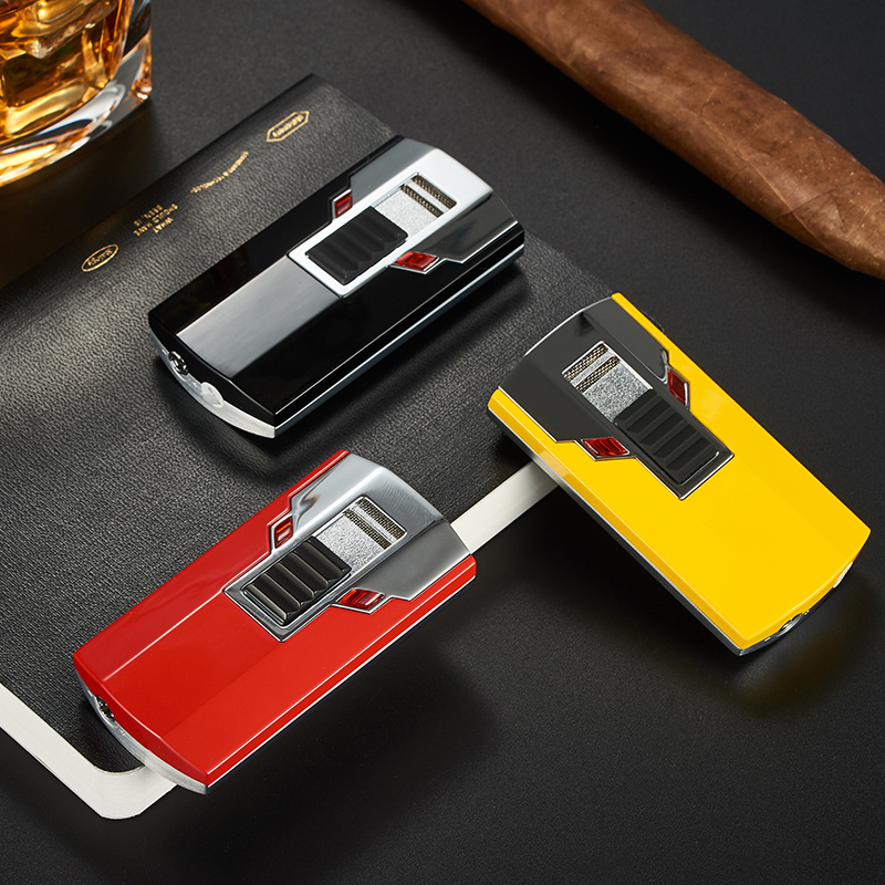 意大利兰博基尼打火机高端精品男士送礼原装正品直喷充气蓝焰防风