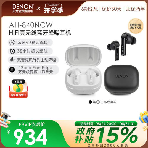 天龙真无线降噪耳机无线耳机