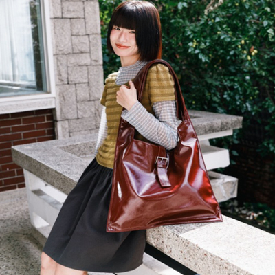 韩国HINE_25FW机车风斜挎包