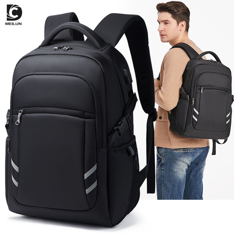 跨境新款耐磨双肩包防水大容量旅行男士背包 usb商务通勤电脑包女,箱包皮具/热销女包/男包,托特包,淘宝优惠券,粉丝福利购,淘宝优惠卷