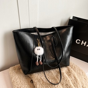 托特包女大容量2025新款小众设计单肩包女大学生通勤包包可放电脑