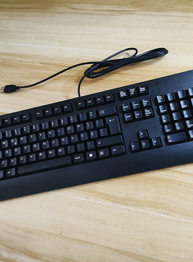 适用于联想葡萄牙语USB有线高键位键盘SK-8827 电脑办公键盘