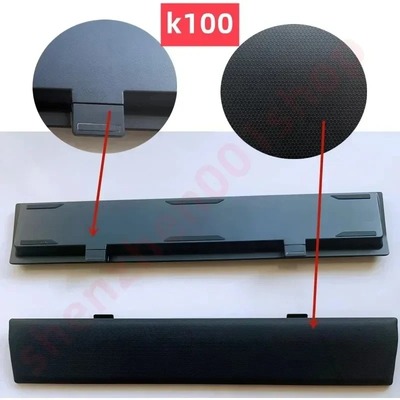 Corsair 美商海盗船K100软皮手托黑色银色 机械键盘原装手托掌托