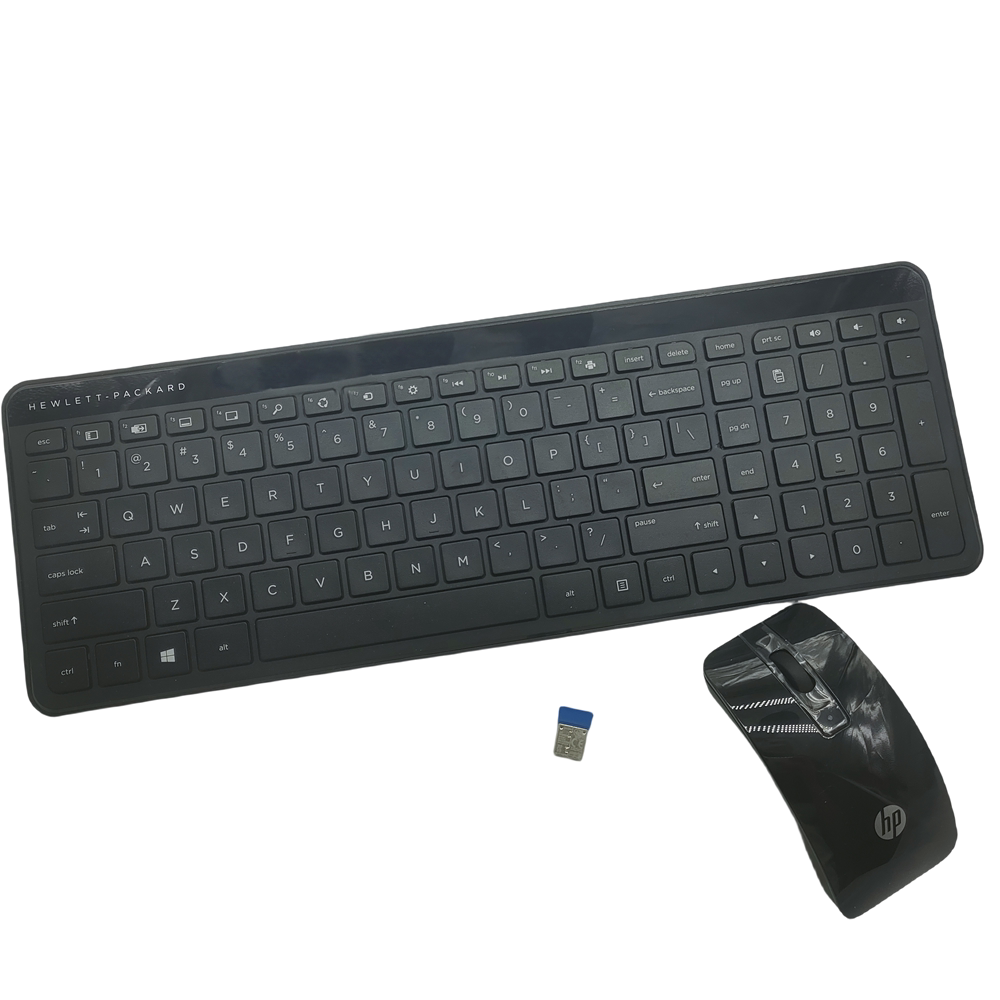 全新正品HP惠普无线键鼠套装无线鼠标USB接收器台式机笔记本通用图片