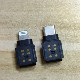 大疆DJI MIC MINI原装麦克风配件Type-C/苹果Lightning转接头