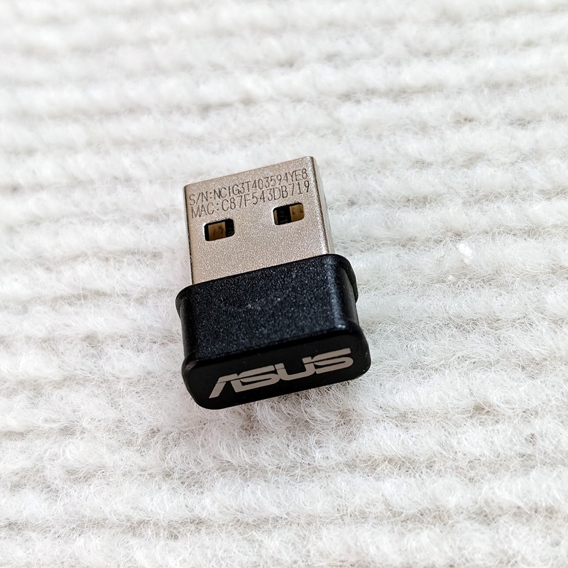 华硕ASUS USB-AC53 无线网卡 Nano 双频千兆AC1200适配器免驱