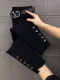 新款 25年夏季 百搭重工纽扣西裤 裤 四面弹力显瘦小脚裤 西装 女时尚