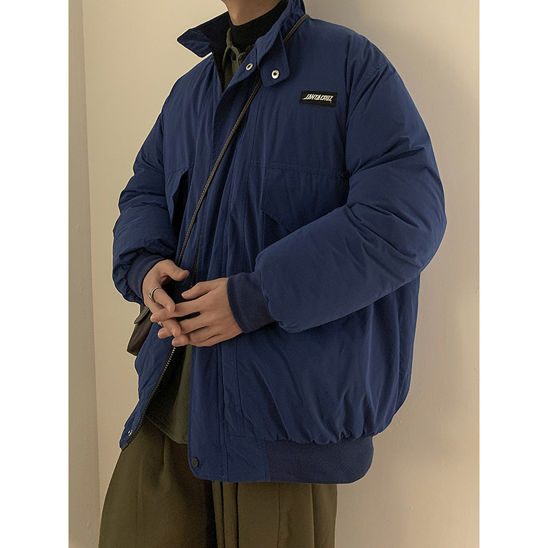 2025冬装日系复古宽松多口袋男女保暖休闲棉服外套棉衣 M3000P135图片