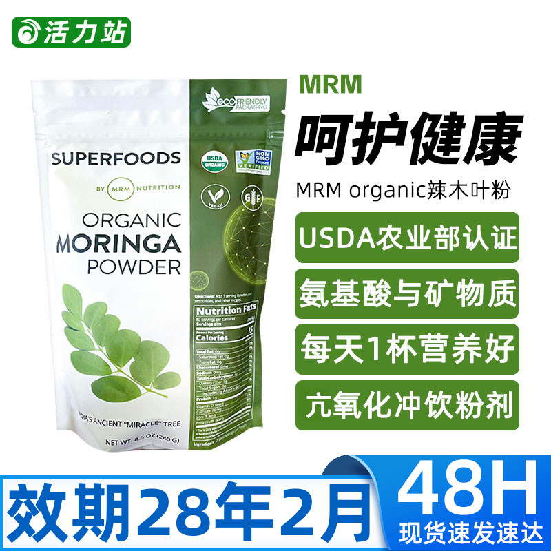 印度辣木叶粉亢氧化健康冲饮240g