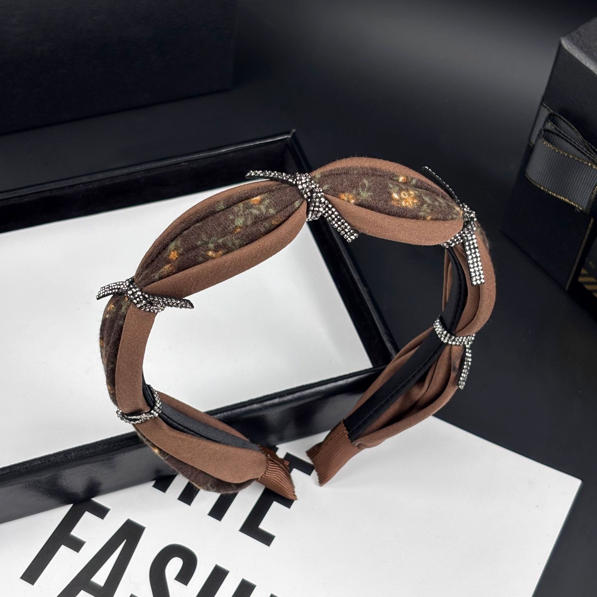 高级感发箍女高颅顶网红发带洗脸头箍女款压发卡洋气气质发捆头饰